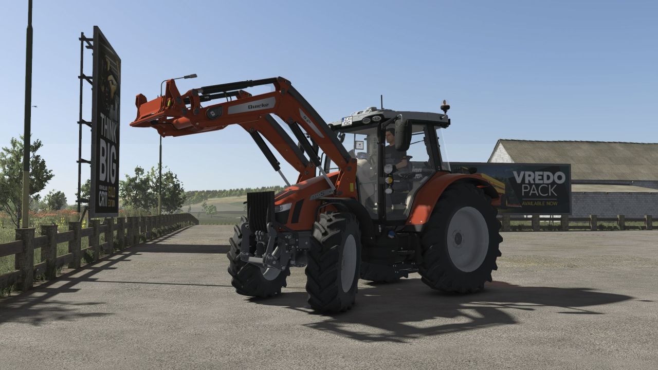 Трактор Massey Ferguson 5700S Edit для Farming Simulator 25