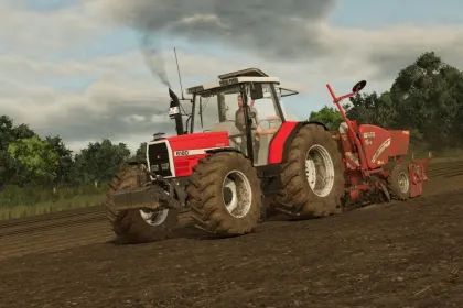 Трактор Massey Ferguson 6100 для Farming Simulator 25 — 1