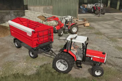 Трактор Massey Ferguson 6100 для Farming Simulator 25 — 3