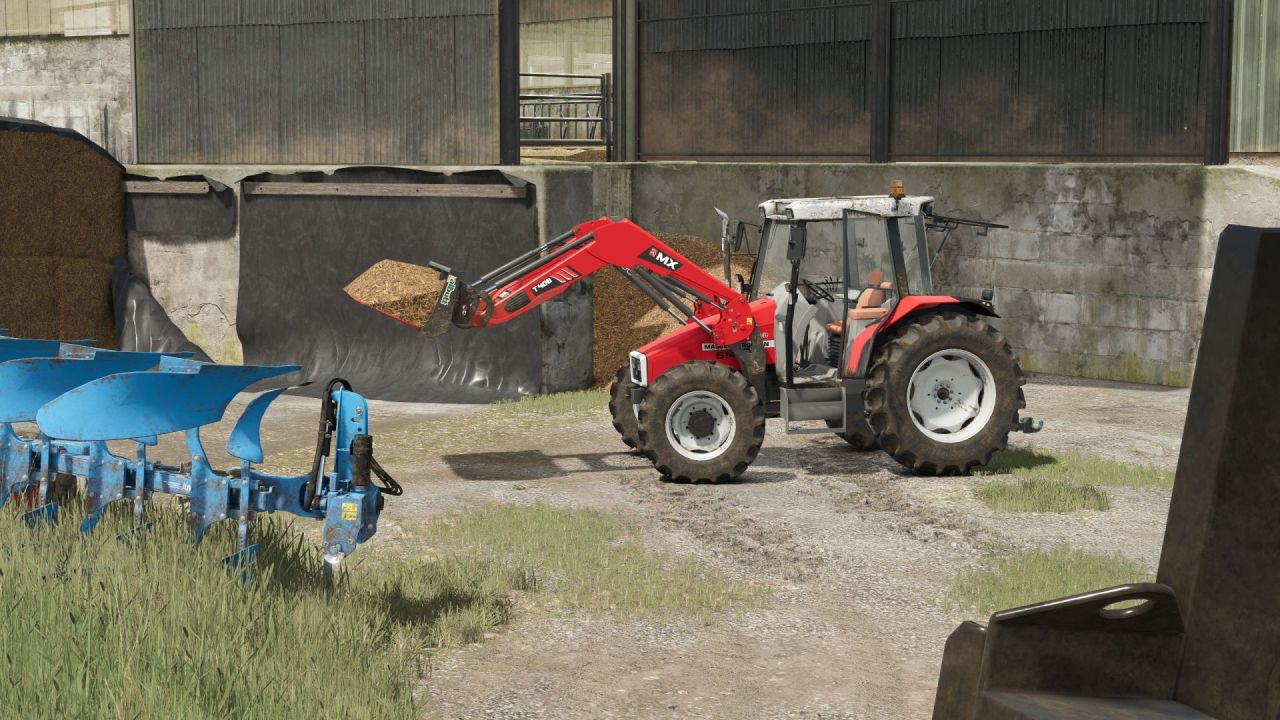 Трактор Massey Ferguson 6100 для Farming Simulator 25