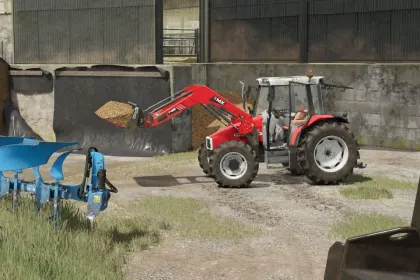 Трактор Massey Ferguson 6100 для Farming Simulator 25 — 5