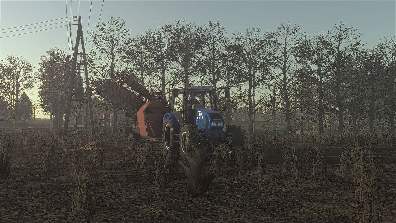 Трактор Agromet Neptun Z-413 для Farming Simulator 25