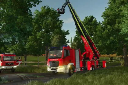 Пожежна машина DLAK 23/12 для Farming Simulator 25 — 5