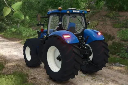 Трактор New Holland T7 2011 для Farming Simulator 25 — 2