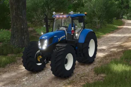 Трактор New Holland T7 2011 для Farming Simulator 25 — 3