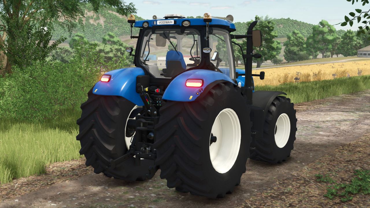 Трактор New Holland T7 2011 для Farming Simulator 25