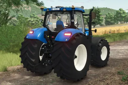 Трактор New Holland T7 2011 для Farming Simulator 25 — 4