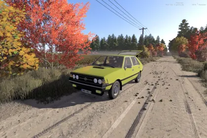 Автомобіль FSO Polonez 1500 для Farming Simulator 25