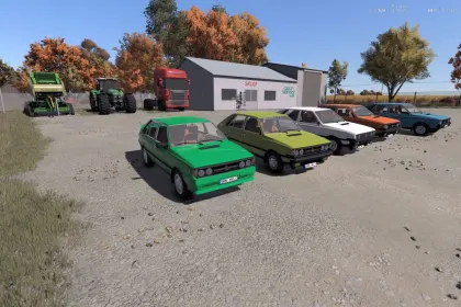 Car FSO Polonez 1500 for Farming Simulator 25 — 2