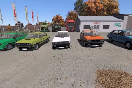 Car FSO Polonez 1500 for Farming Simulator 25 — 3