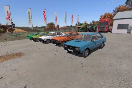 Car FSO Polonez 1500 for Farming Simulator 25 — 4