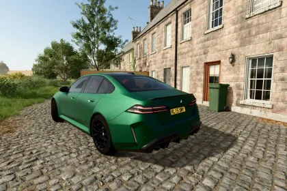 Автомобіль BMW M5 для Farming Simulator 25 — 2
