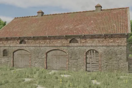 Alte deutsche Scheune für Farming Simulator 25