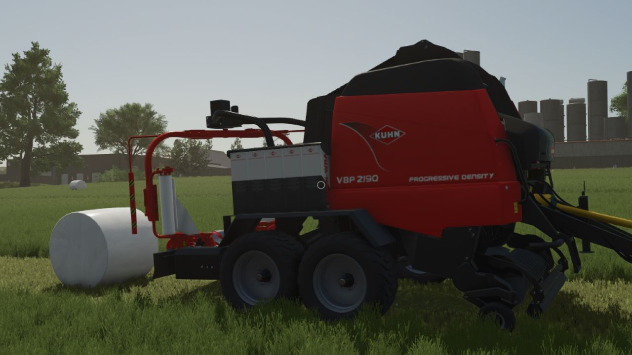 Pressen Kuhn VBP 2190 für Farming Simulator 25