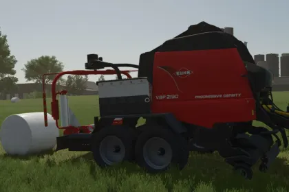 Pressen Kuhn VBP 2190 für Farming Simulator 25
