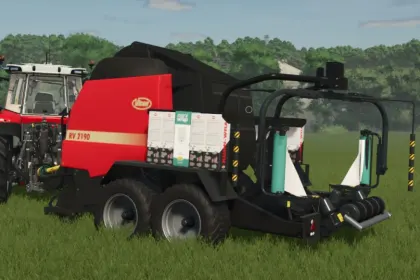 Pressen Kuhn VBP 2190 für Farming Simulator 25 — 3