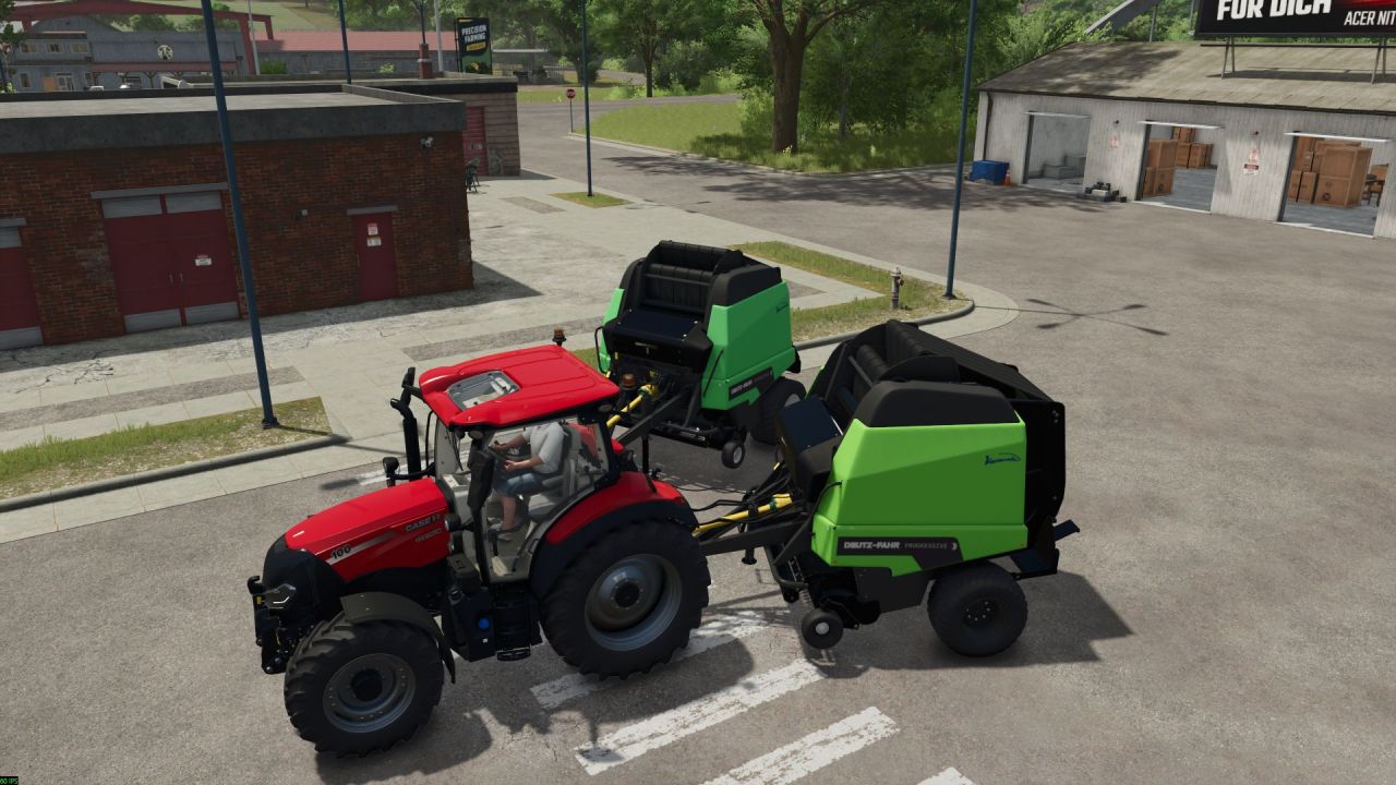 Pressen Deutz Fahr Varimaster für Farming Simulator 25