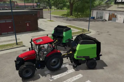 Pressen Deutz Fahr Varimaster für Farming Simulator 25 — 3