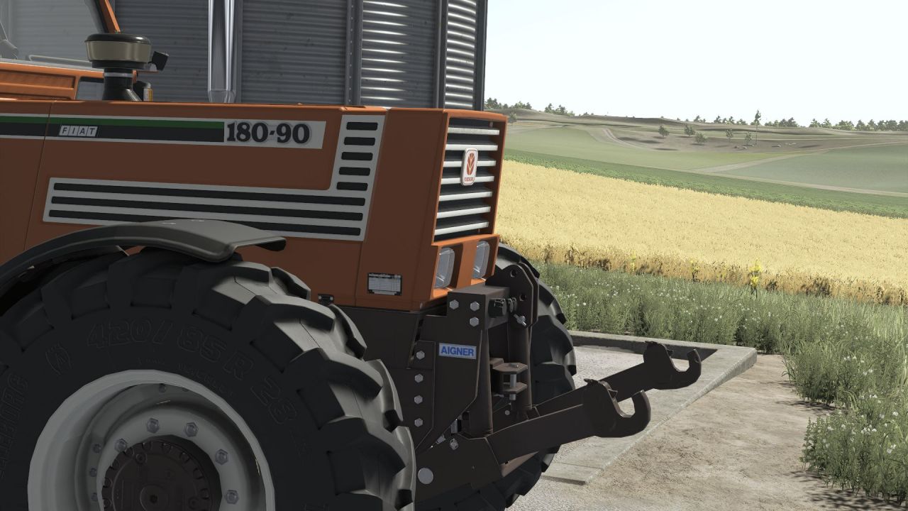 Traktor Fiatagri 90 DT Series Edit do Farming Simulator 25