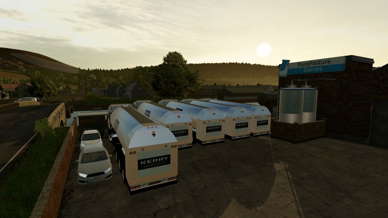 Молочні цистерни Irish для Farming Simulator 25