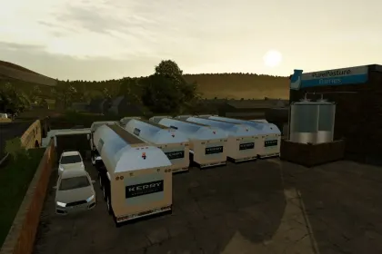 Молочні цистерни Irish для Farming Simulator 25 — 2