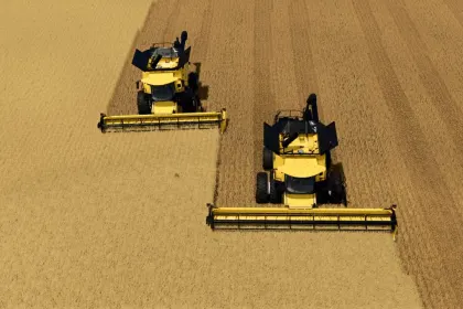 Головка жатки New Holland 740CF для Farming Simulator 25