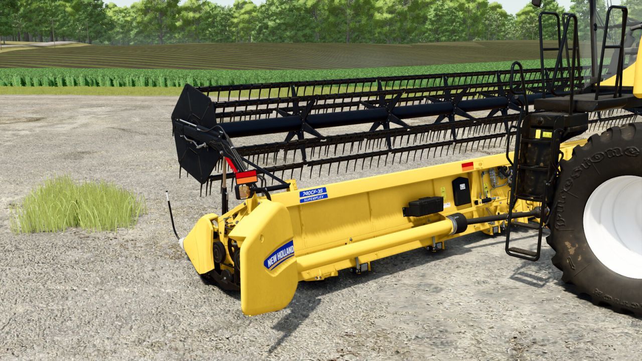 Header New Holland 740CF for Farming Simulator 25