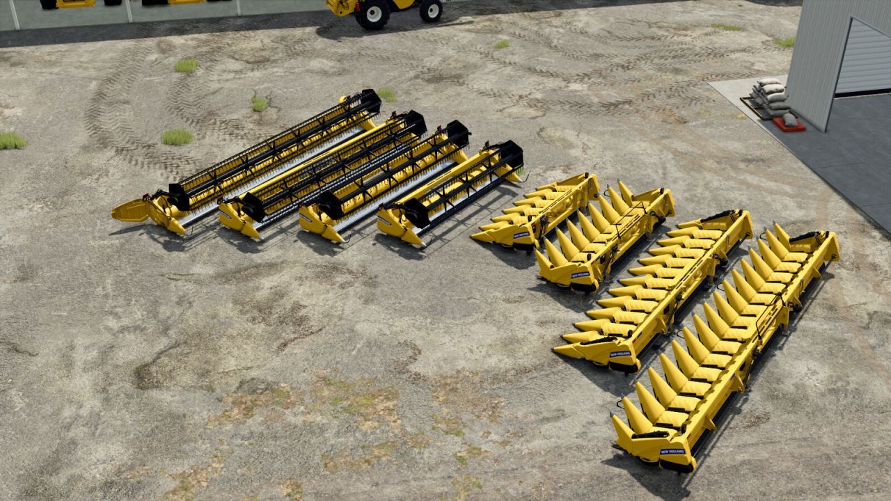 Header New Holland 740CF for Farming Simulator 25