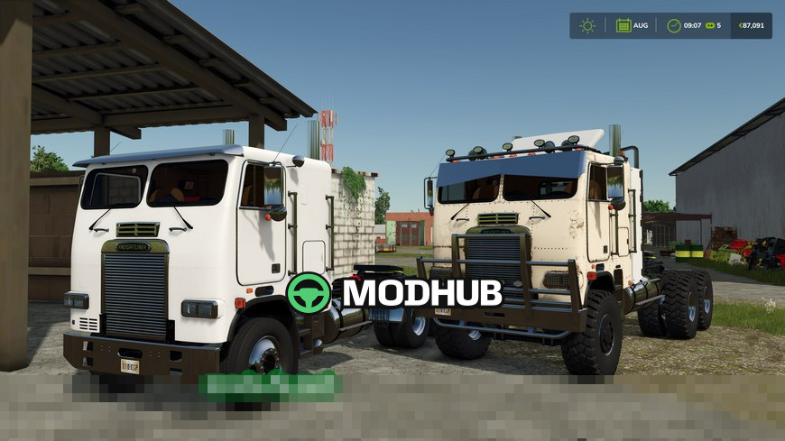 Mod na Ciężarówki Freightliner FLT 1985 do Farming Simulator 25