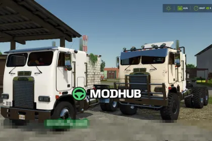 Мод на Вантажівки Freightliner FLT 1985 для Фермер Симулятор 25 — 1
