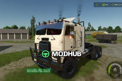 Мод на Вантажівки Freightliner FLT 1985 для Фермер Симулятор 25 — 2