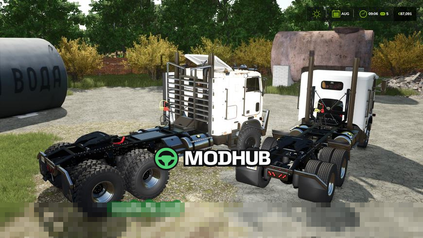 Mod na Ciężarówki Freightliner FLT 1985 do Farming Simulator 25 - Zrzuty ekranu