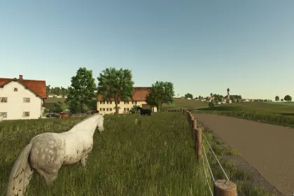 Szczegółowa Mapa Ratzinger Height dla Farming Simulator 25 — Bawarskie Wzgórza i 7 Farm — 5