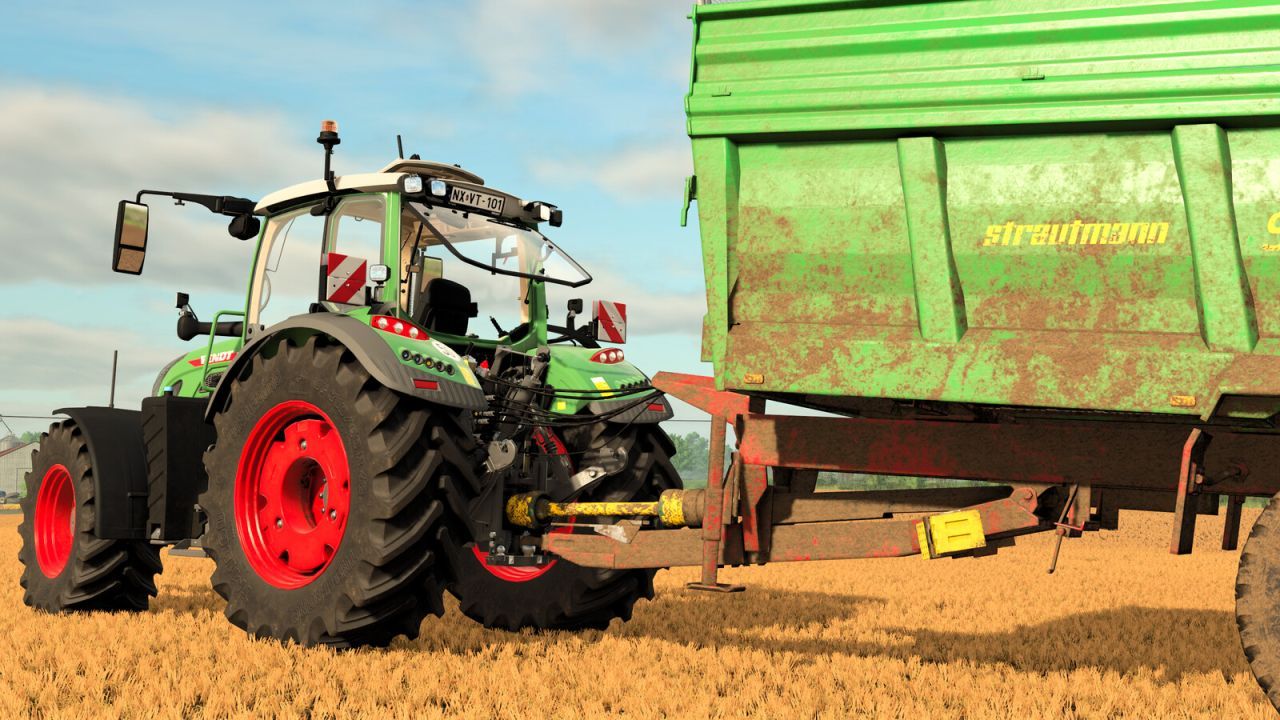 Розкидач гною Strautmann VS 2004 для Farming Simulator 25