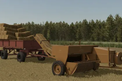 Прес-підбирач Z-215 "Jaga" для Farming Simulator 25