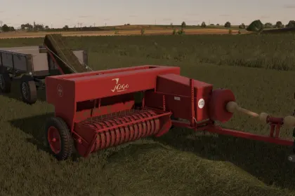 Baler Z-215 "Jaga" for Farming Simulator 25 — 2