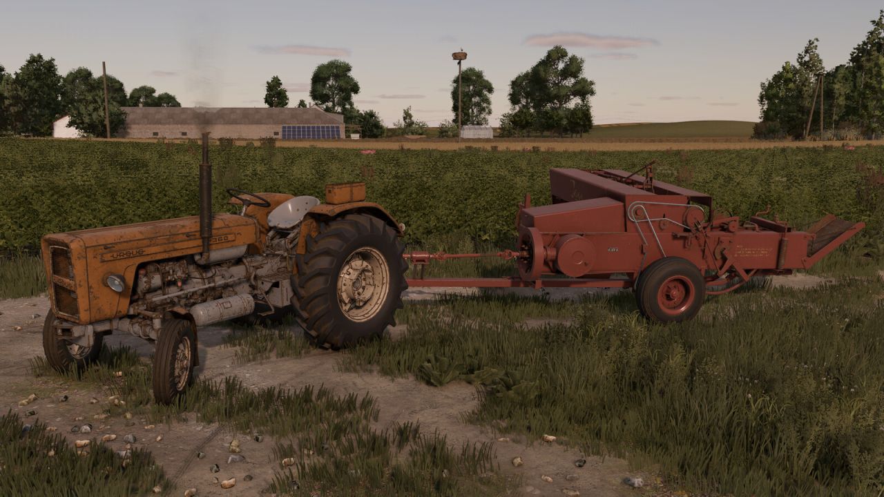 Baler SFMR Z-215 "Jaga" for Farming Simulator 25