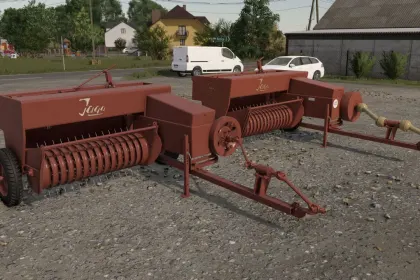 Baler SFMR Z-215 "Jaga" for Farming Simulator 25 — 3