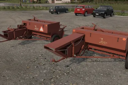 Baler SFMR Z-215 "Jaga" for Farming Simulator 25 — 4