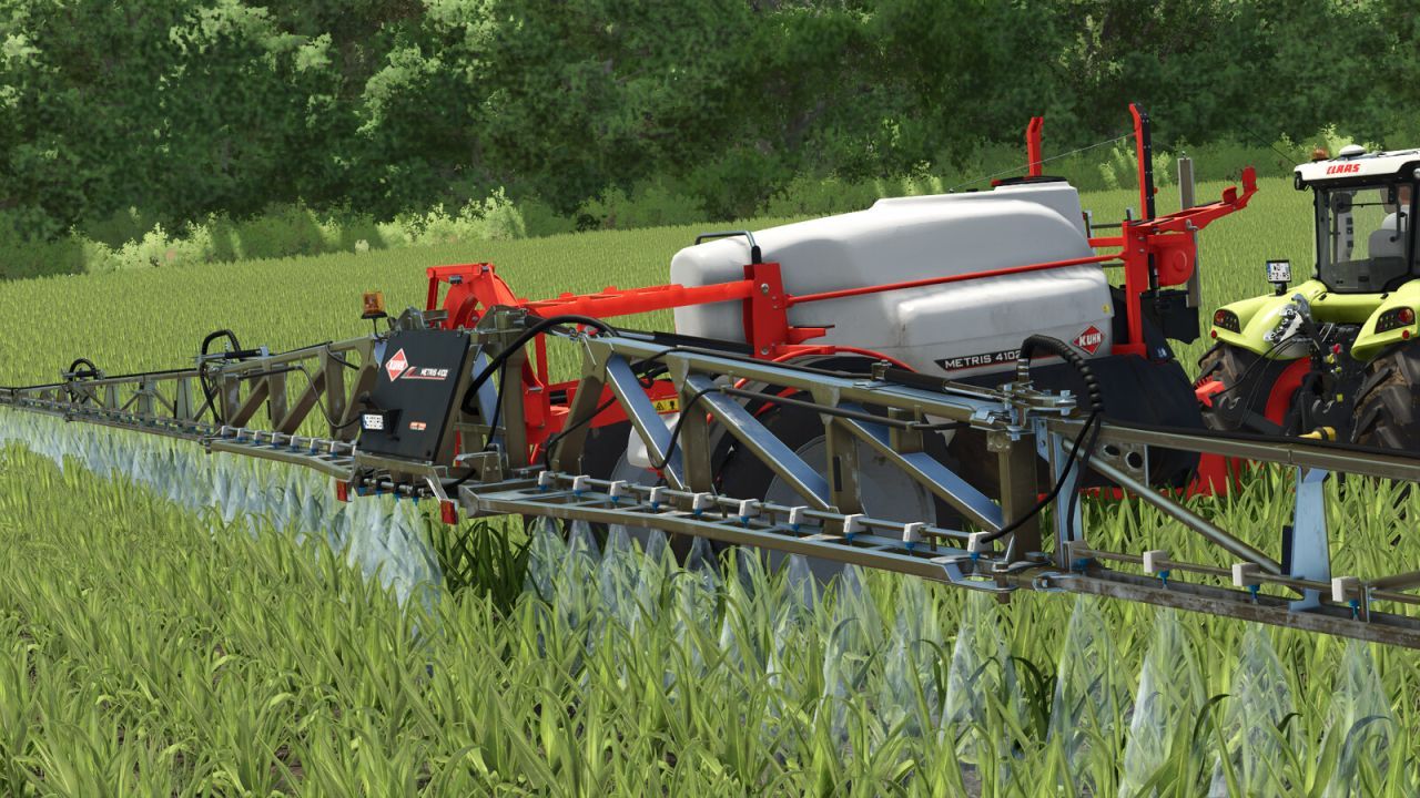 Обприскувач KUHN METRIS 4102 для Farming Simulator 25