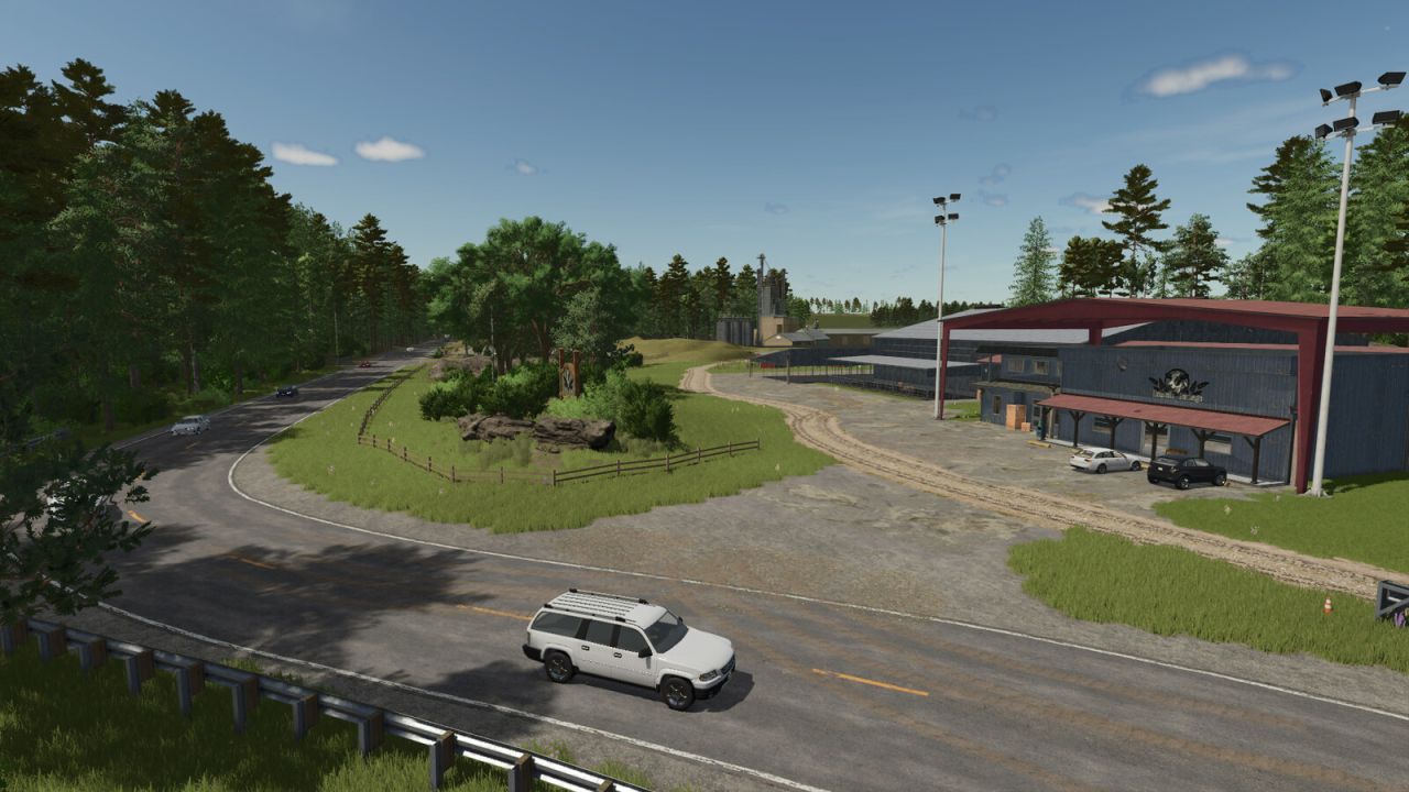 Нова Карта Back Roads County для Farming Simulator 25 — Мальовничі Поля та Ліси