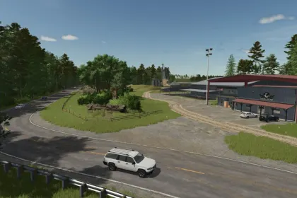 Нова Карта Back Roads County для Farming Simulator 25 — Мальовничі Поля та Ліси — 3