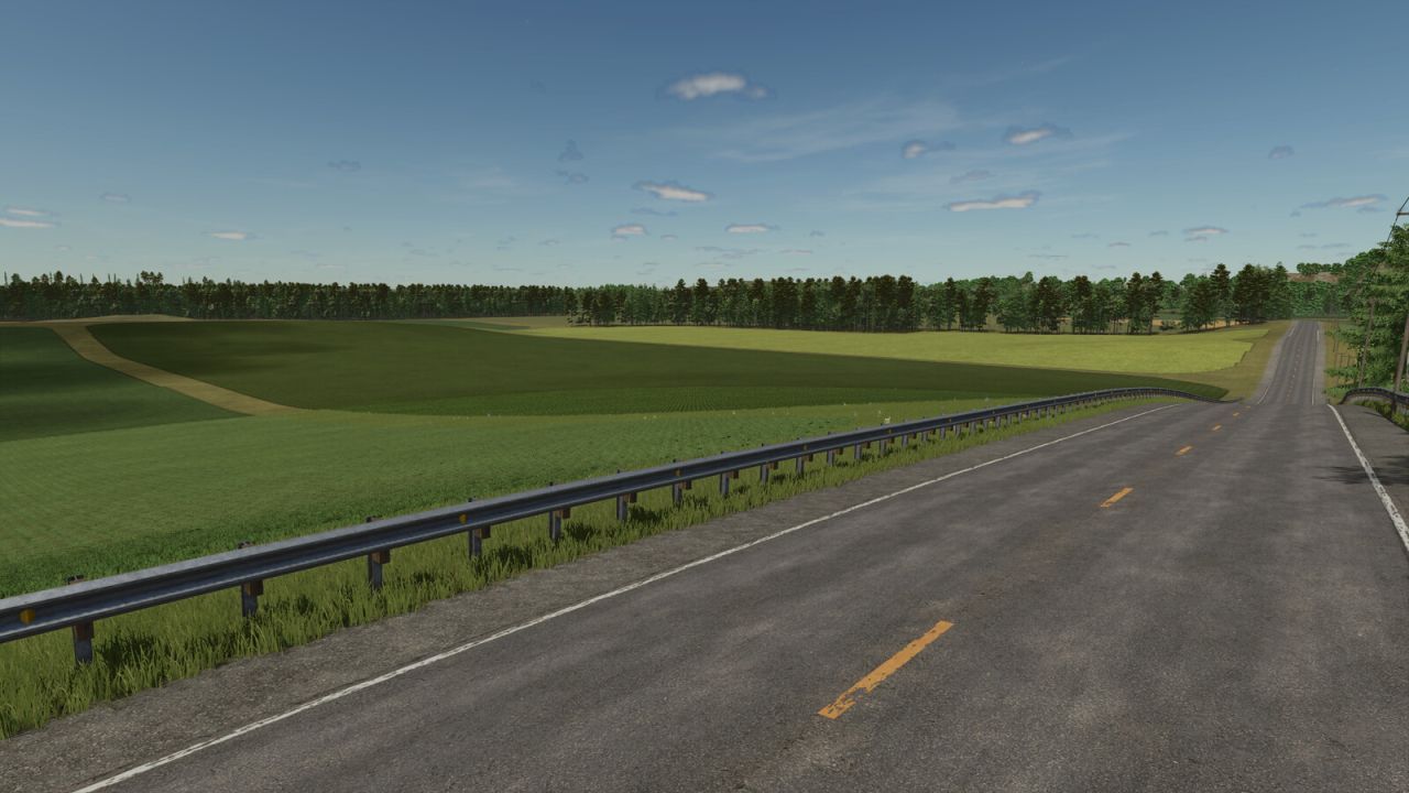 Нова Карта Back Roads County для Farming Simulator 25 — Мальовничі Поля та Ліси