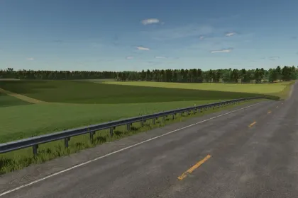 Нова Карта Back Roads County для Farming Simulator 25 — Мальовничі Поля та Ліси — 4