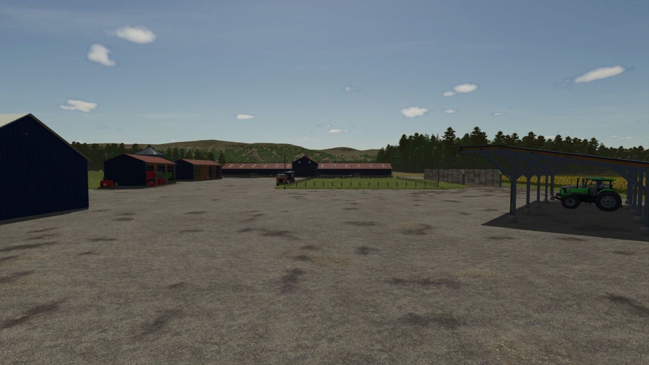 Нова Карта Back Roads County для Farming Simulator 25 — Мальовничі Поля та Ліси