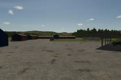 Нова Карта Back Roads County для Farming Simulator 25 — Мальовничі Поля та Ліси — 5