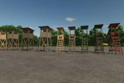Будівлі лісових хаток для Farming Simulator 25 — 2
