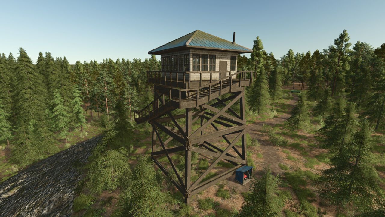 Спостережна вежа для Farming Simulator 25