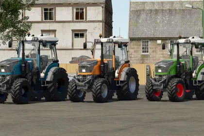 Трактор Fendt 200 Vario для Farming Simulator 25
