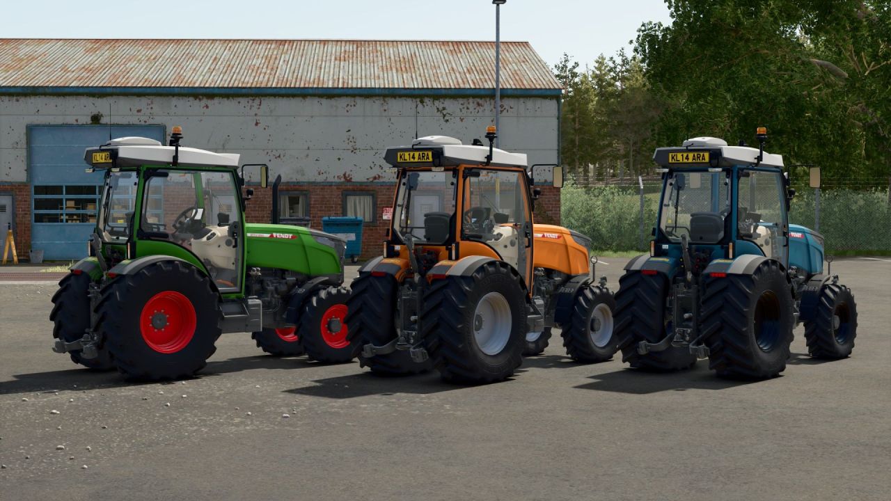 Трактор Fendt 200 Vario для Farming Simulator 25